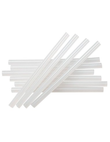 BARRAS TERMOFUSIBLE 7MM DIAMETRO X 200MM ALTO BLISTER 12 UD.