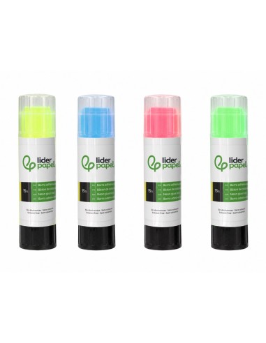 PEGAMENTO BARRA 15GR.NEON UNIDAD