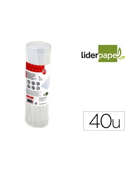 BARRAS TERMOFUSIBLE 7MM DIAMETRO X 200MM ALTO CAJA 40 UD.