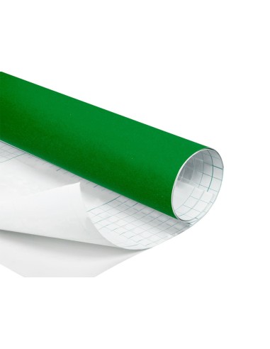 ROLLO ADHESIVO LIDERPAPEL UNICOLOR VERDE BRILLO ROLLO DE 0,45 X 20 MT