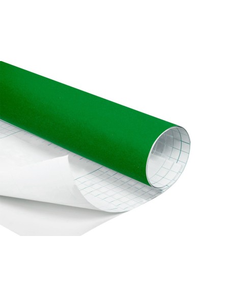 ROLLO ADHESIVO LIDERPAPEL UNICOLOR VERDE BRILLO ROLLO DE 0,45 X 20 MT