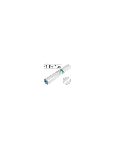 ROLLO ADHESIVO LIDERPAPEL TRANSPARENTE ROLLO DE 0,45 X 20 MT