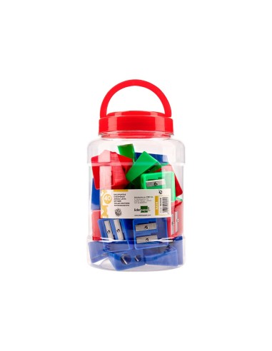 SACAPUNTAS  PLAST.2 USOS SURT.
