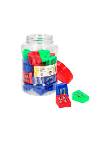 SACAPUNTAS  PLAST.2 USOS SURT.