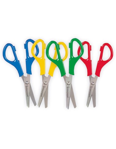 TIJERA ESCOLAR ZURDOS 13,5 CM UNIDAD