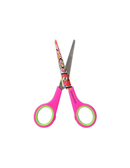 TIJERA ESCOLAR LIDERPAPEL HIP HOP 14 CM UNIDAD