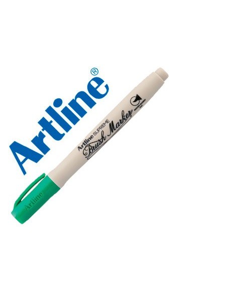 ROTULADOR ARTLINE SUPREME BRUSH BASE AGUA PUNTA TRAZO VARIABLE VER.