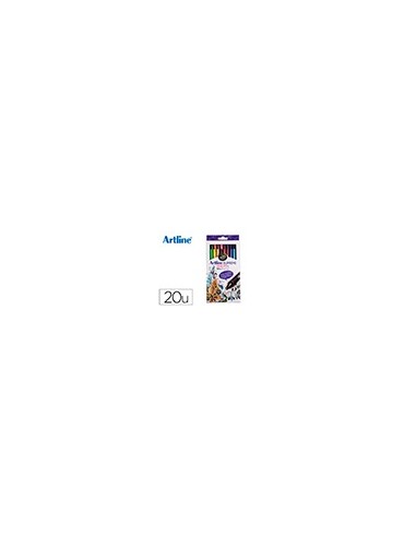 ROTULADOR ARTLINE SUPREME EPFS200 FINE LINER FIBRA 0,4MM 20 UD.SURT.
