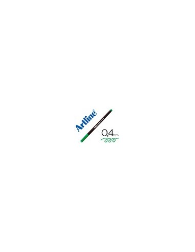 ROTULADOR ARTLINE EPFS200 FINE LINER FIBRA VE. MANZANA 0,4MM