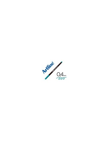 ROTULADOR ARTLINE EPFS200 FINE LINER FIBRA TURQ.0,4MM