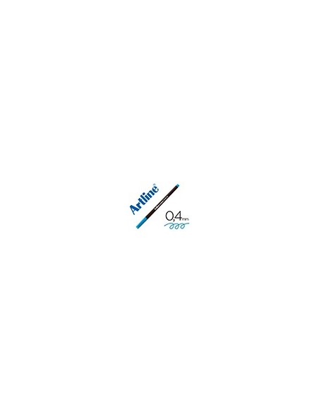 ROTULADOR ARTLINE SUPREME EPFS200 FINE LINER FIBRA AZ. CEL. 0,4MM