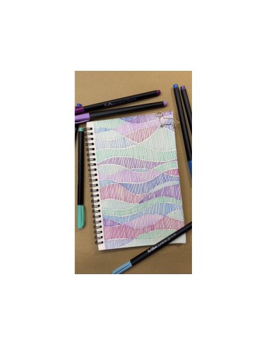 ROTULADOR ARTLINE EPFS200 FINE LINER FIBRA NJ. CLARO 0,4MM