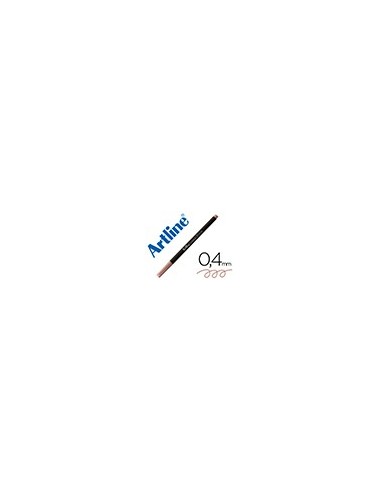 ROTULADOR ARTLINE EPFS200 FINE LINER FIBRA MARRON CLARO 0,4MM