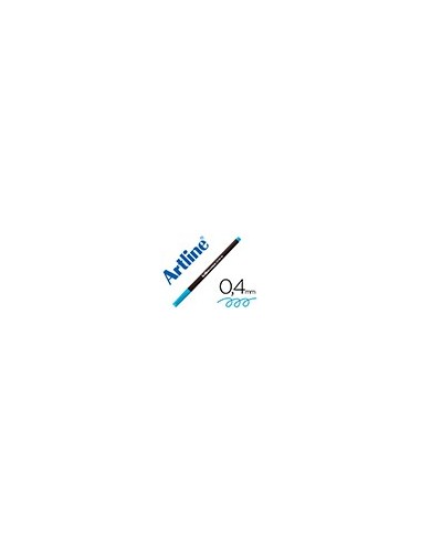 ROTULADOR ARTLINE EPFS200 FINE LINER FIBRA AZ. CLARO 0,4MM