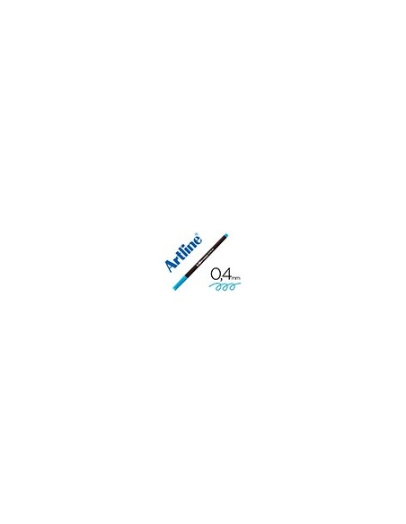 ROTULADOR ARTLINE EPFS200 FINE LINER FIBRA AZ. CLARO 0,4MM