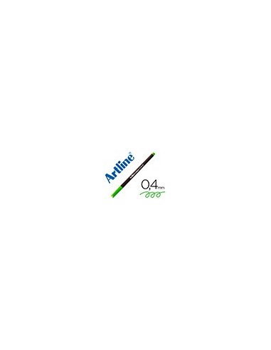 ROTULADOR ARTLINE EPFS200 FINE LINER FIBRA AM. LIMON 0,4MM