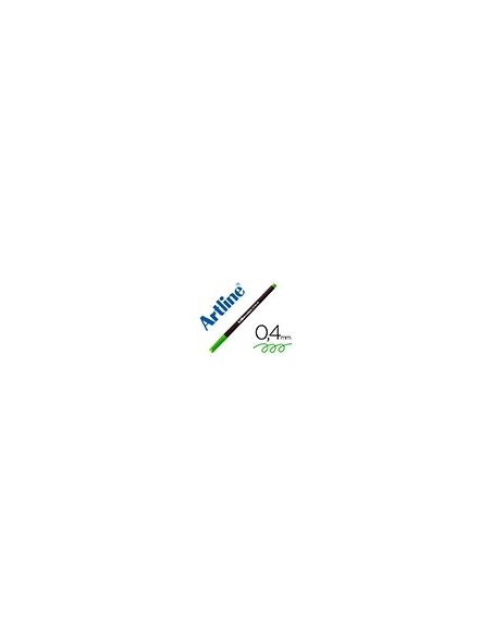 ROTULADOR ARTLINE EPFS200 FINE LINER FIBRA AM. LIMON 0,4MM
