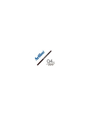 ROTULADOR ARTLINE EPFS200 FINE LINER FIBRA MARRON OSCURO 0,4MM