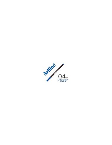ROTULADOR ARTLINE EPFS200 FINE LINER FIBRA AZ. 0,4MM