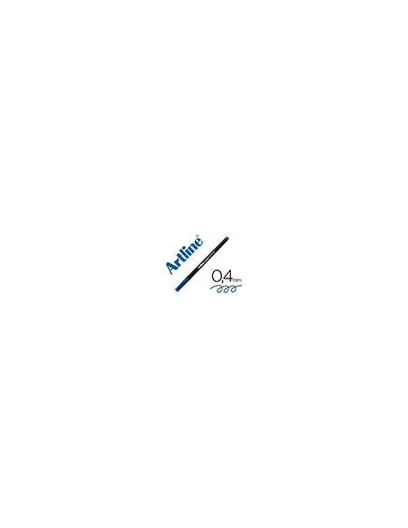 ROTULADOR ARTLINE EPFS200 FINE LINER FIBRA AZ. 0,4MM