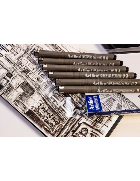 ROTULADOR ARTLINE CALIB MICROMETRICO NG.EK-284ILN POLIACETAL 0,4MM