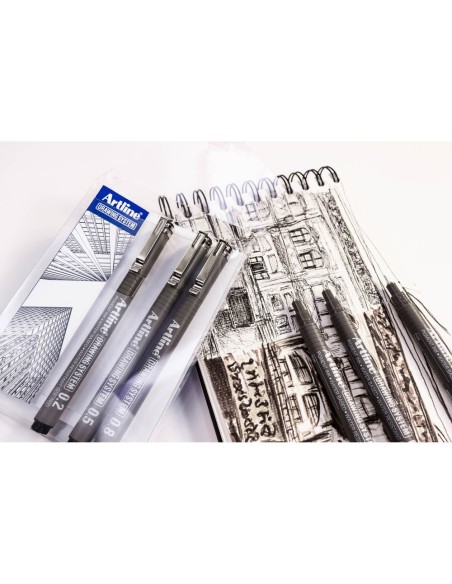 ROTULADOR ARTLINE CALIB MICROMETRICO NG. EK-2805ILN POLIACETAL 0,05MM