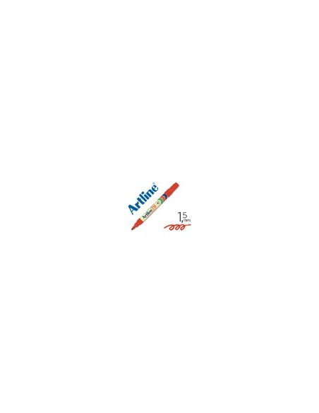 ROTULADOR ARTLINE MARCADOR PERM.EK-70 ROJO PUNTA RED.1.5 MM PAPEL MET