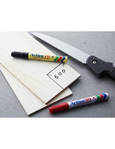 ROTULADOR ARTLINE MARCADOR PERM.EK-70 AZUL PUNTA RED.1.5 MM PAPEL MET