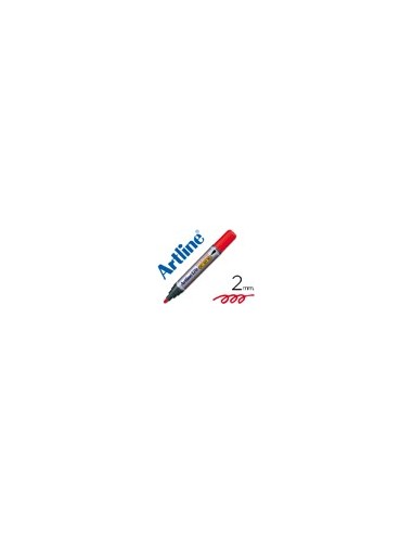 ROTULADOR ARTLINE MARCADOR PERM.170 ROJO PUNTA RED.2 MM ANTISECADO