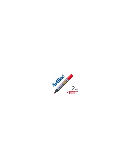 ROTULADOR ARTLINE MARCADOR PERM.170 ROJO PUNTA RED.2 MM ANTISECADO