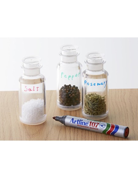 ROTULADOR ARTLINE MARCADOR PERM.107 ROJO PUNTA RED.