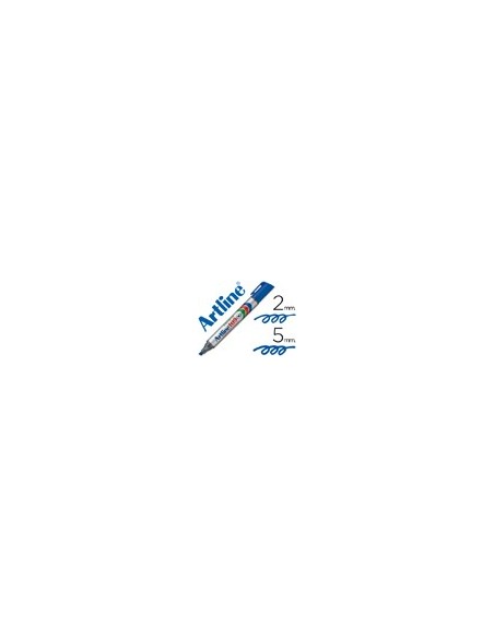 ROTULADOR ARTLINE MARCADOR PERM.109 AZUL PUNTA BISELADA