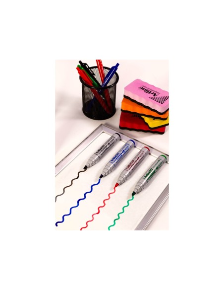 ROTULADOR ARTLINE PIZARRA EK-517 AZUL PUNTA RED.2 MM TINTA BAJO OLOR