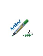 ROTULADOR ARTLINE PIZARRA EK-517 VER PUNTA RED.2 MM TINTA BAJO OLOR 2