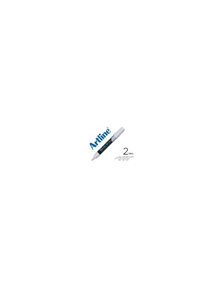 ROTULADOR ARTLINE PIZARRA VER NEGRA EPW-4-BL COLOR BLANCO