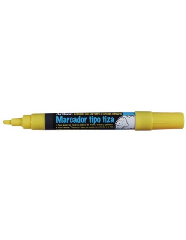 ROTULADOR ARTLINE PIZARRA VER NEGRA EPW-4-AM COLOR AMARILLO BOLSA 4 R
