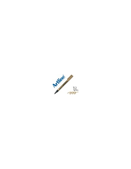 ROTULADOR ARTLINE MARCADOR PERM.PUNTA METALICA EK-990 ORO PUNTA RED.0