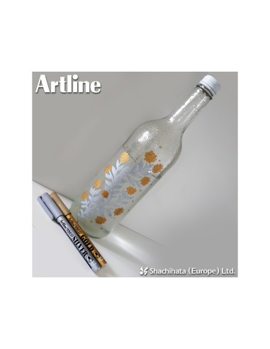 ROTULADOR ARTLINE MARCADOR PERM.PUNTA METALICA EK-990 ORO PUNTA RED.0