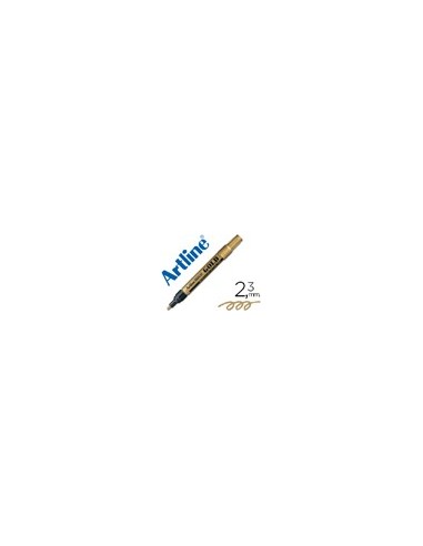 ROTULADOR ARTLINE MARCADOR PERM.TINTA METALICA EK-900 ORO PUNTA RED.1