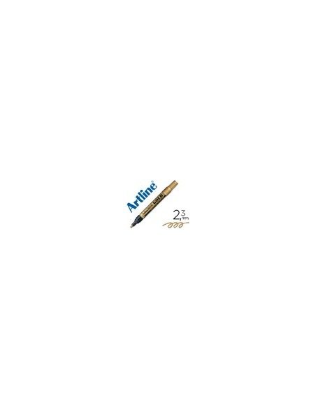 ROTULADOR ARTLINE MARCADOR PERM.TINTA METALICA EK-900 ORO PUNTA RED.1