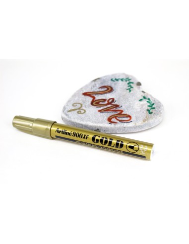 ROTULADOR ARTLINE MARCADOR PERM.TINTA METALICA EK-900 ORO PUNTA RED.1