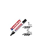 ROTULADOR EDDING MARCADOR PERM.1 NEGRO PUNTA BISELADA 5 MM 2