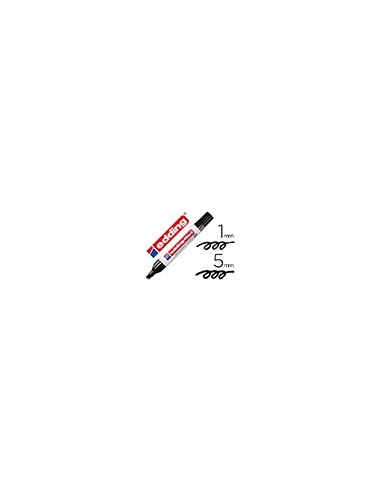ROTULADOR EDDING MARCADOR PERM.1 NEGRO PUNTA BISELADA 5 MM