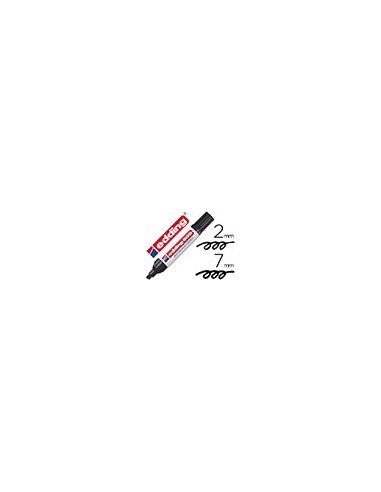 ROTULADOR EDDING MARCADOR PERM.500 NEGRO PUNTA BISELADA 7 MM