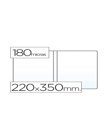 FUNDA PORTACARNET 4º DOBLE180 MICRAS PVC TPTE.