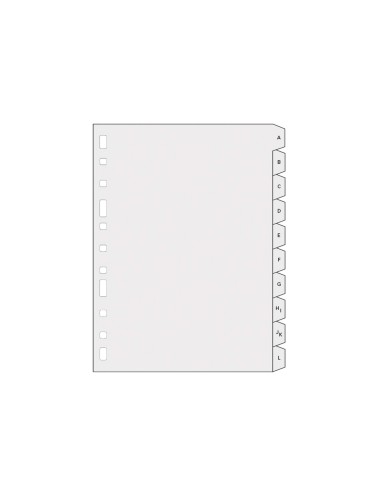SEP.ALFABETICO MULTIFIN PLASTICO 3002