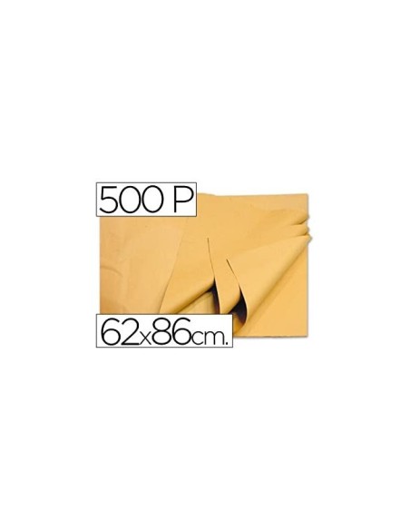 PAPEL MANILA 62X86 CREMA PAQUETE 500 H.