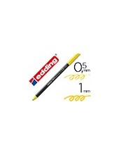 ROTULADOR EDDING PUNTA FIBRA 1200 AMARILLO N.5 PUNTA RED.0.5 MM 2