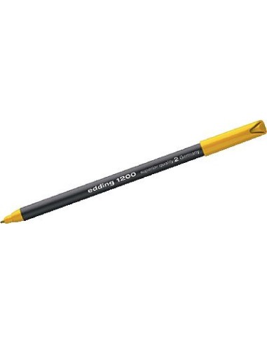 ROTULADOR EDDING PUNTA FIBRA 1200 AMARILLO N.5 PUNTA RED.0.5 MM