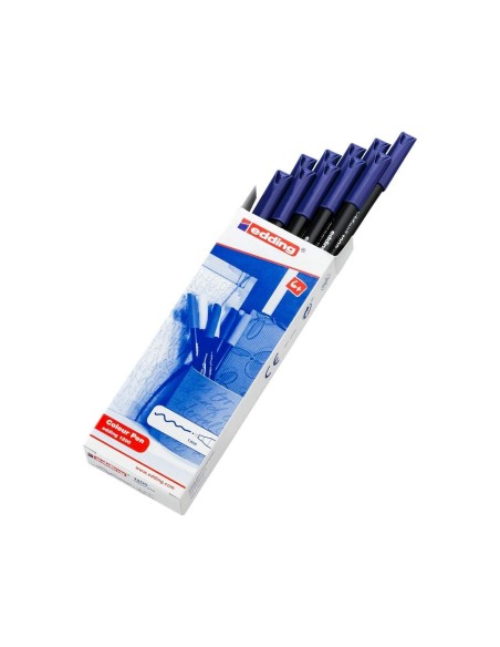 ROTULADOR EDDING PUNTA FIBRA 1200 AZUL N.3 PUNTA RED.0.5 MM